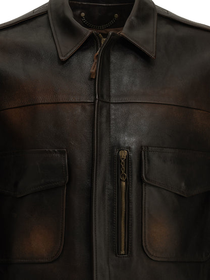 "Journey" Leather Jacket Jackets and Coats