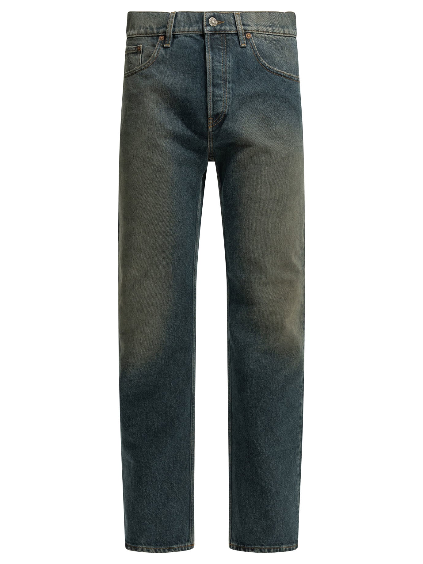 "Journey" Straight-Leg Jeans Jeans