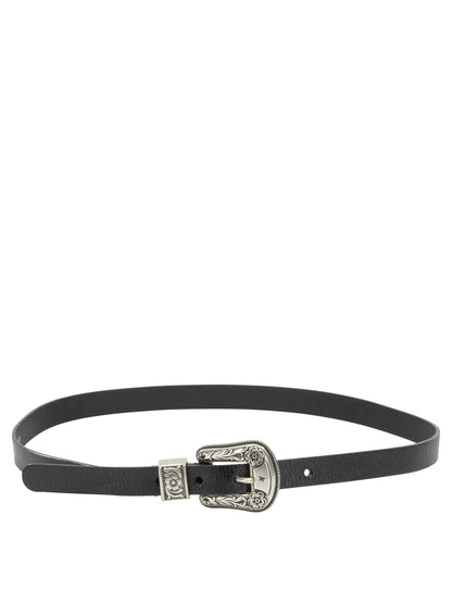 "Hip Lace" Leather Belt Belts