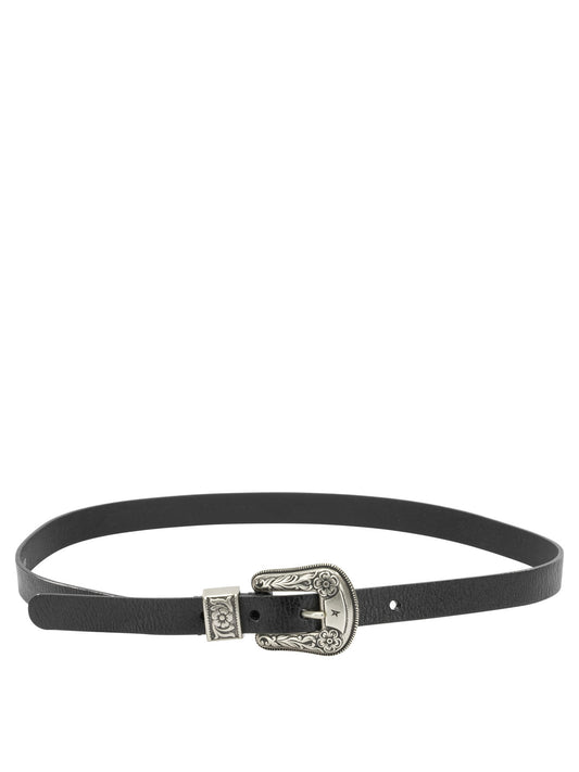 "Hip Lace" Leather Belt Belts
