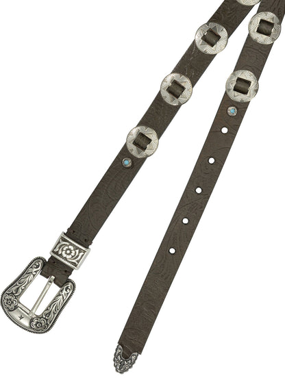 "Lace" Leather Belt Belts