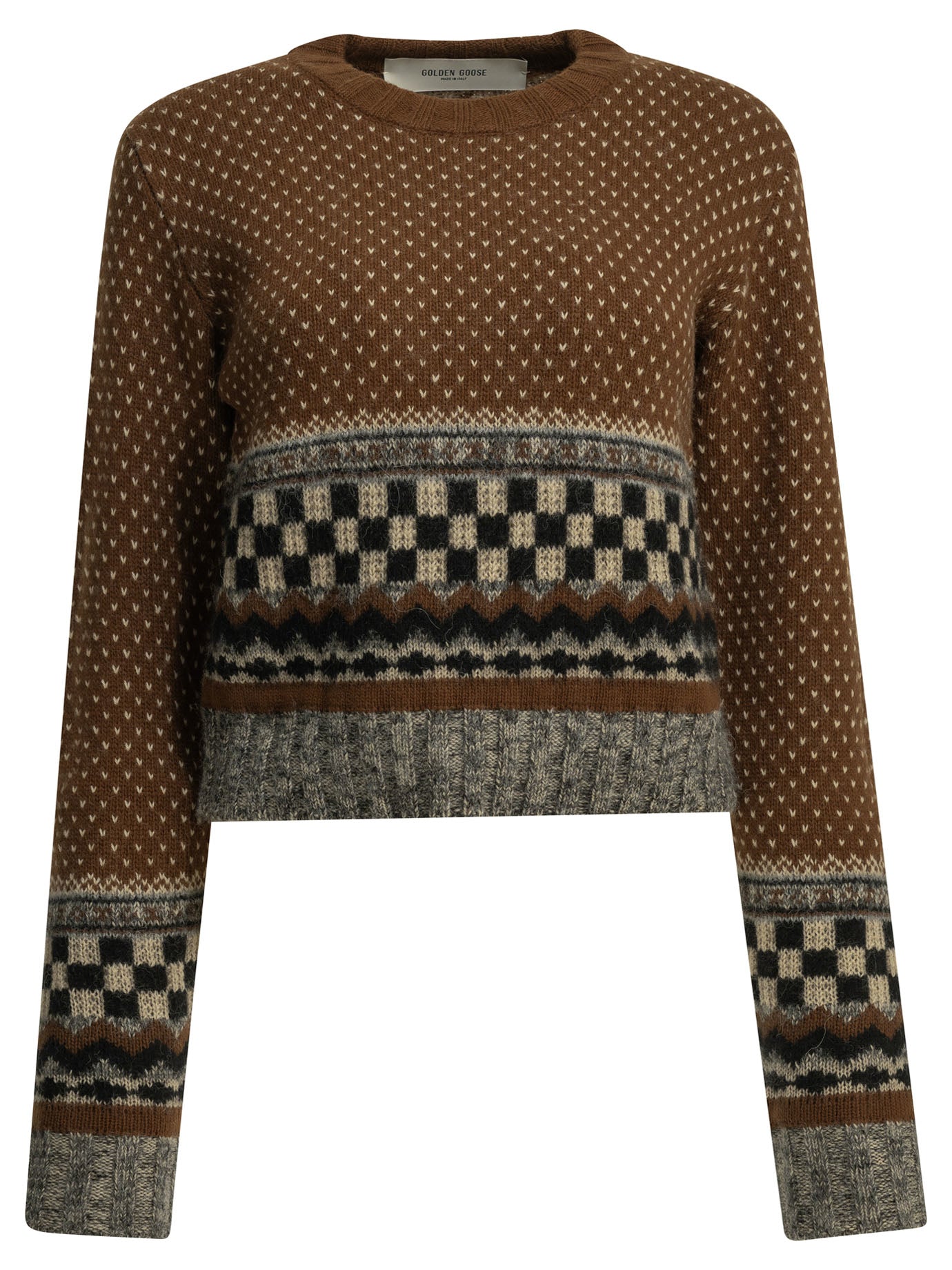 "Journey" Crew-Neck Sweater Knitwear