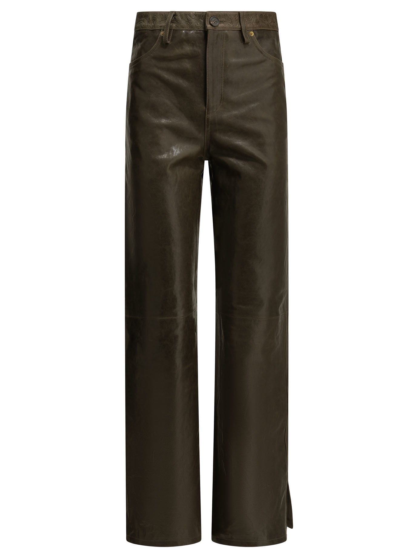 "Melany" Leather Pants Trousers