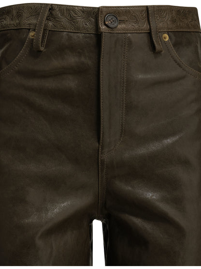 "Melany" Leather Pants Trousers