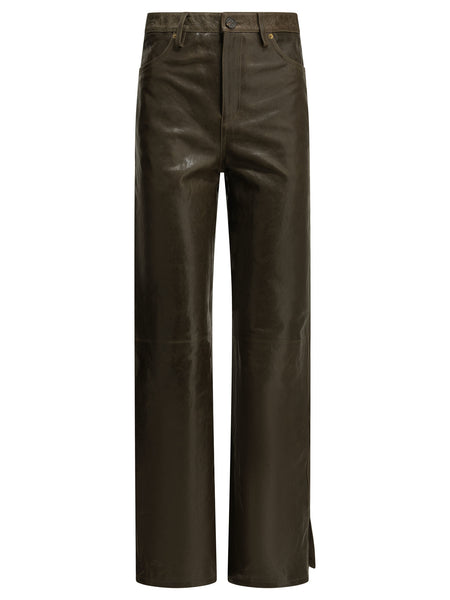 "Melany" Leather Pants Trousers
