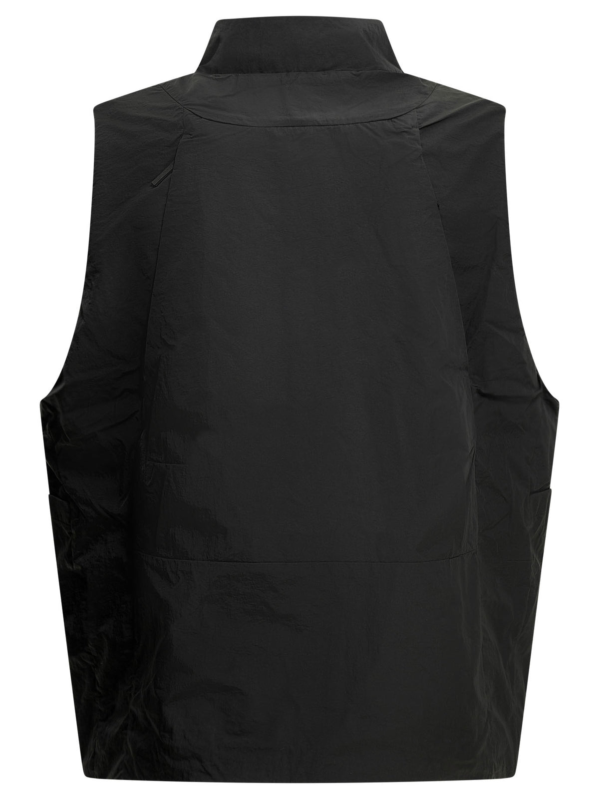 "Trajectory Back Pack" Sleeveless Jacket Jackets and Coats