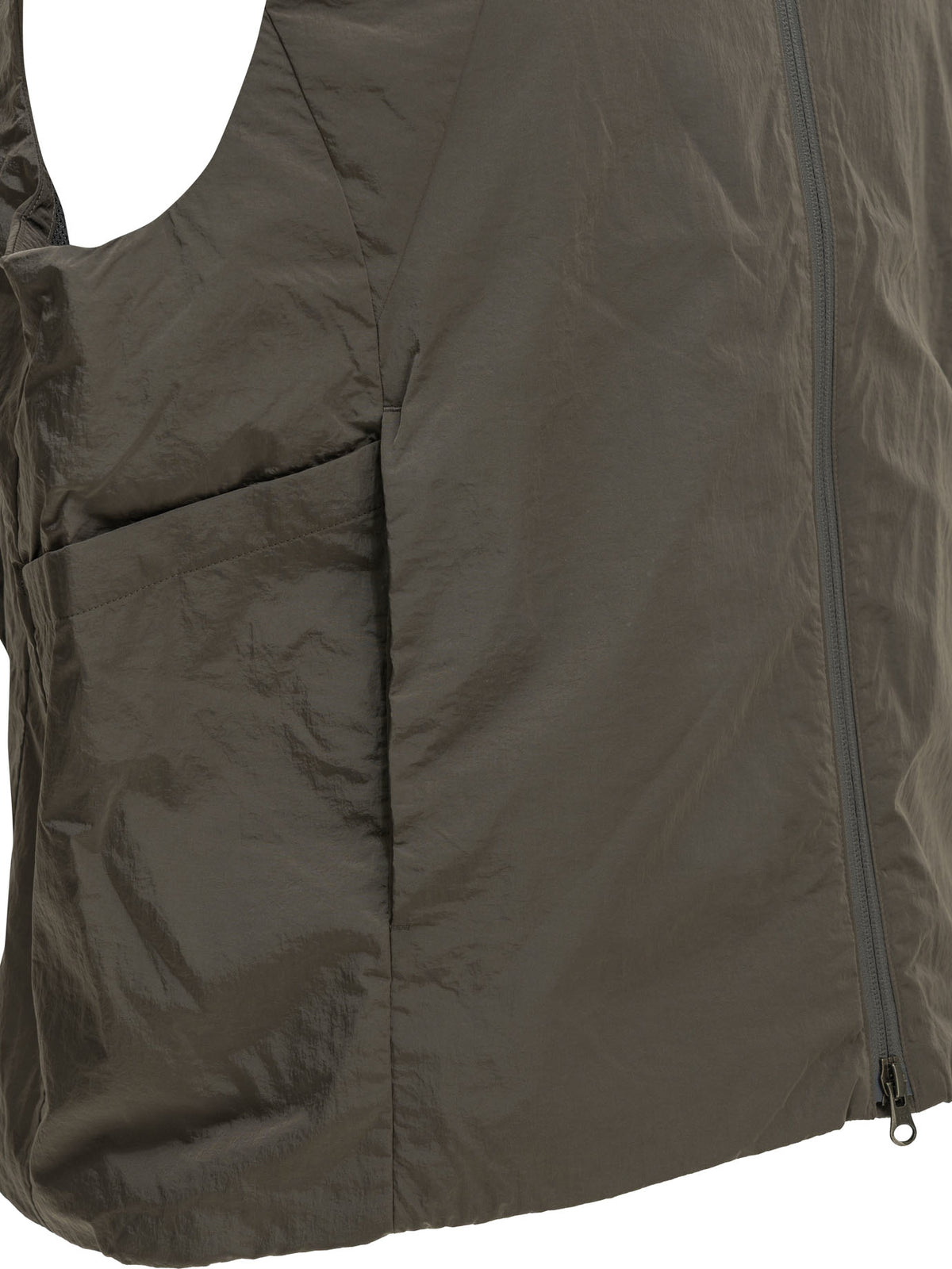 "Trajectory Back Pack" Sleeveless Jacket Jackets and Coats