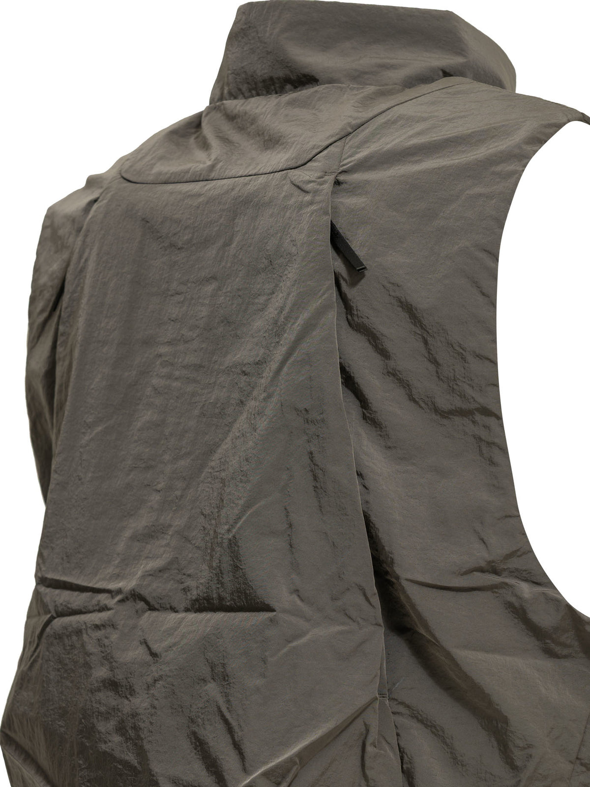 "Trajectory Back Pack" Sleeveless Jacket Jackets and Coats