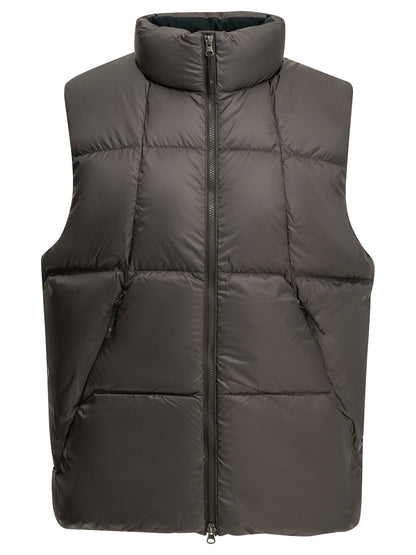 "Crystallite" Sleeveless Jacket Jackets and Coats