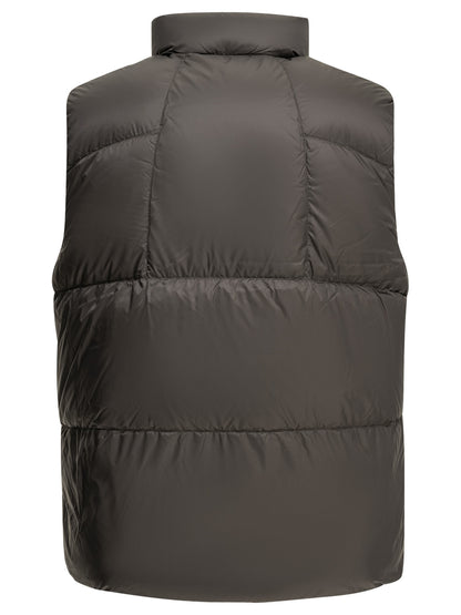 "Crystallite" Sleeveless Jacket Jackets and Coats