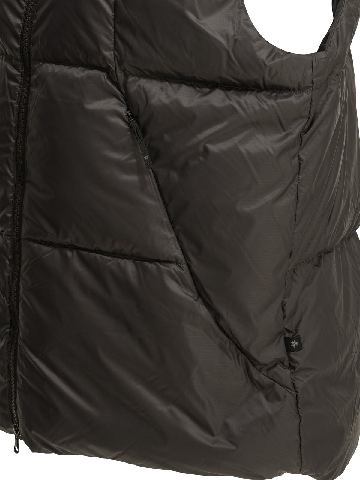 "Crystallite" Sleeveless Jacket Jackets and Coats