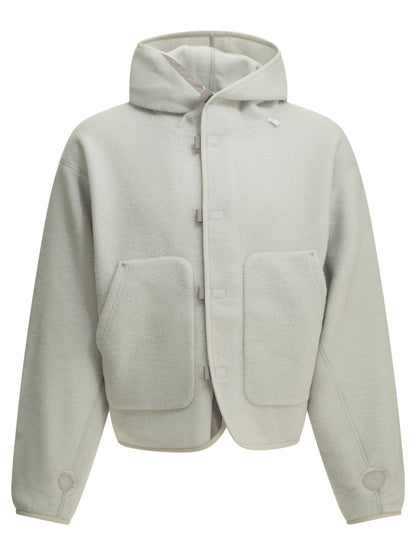 Wool-Blend Hooded Sweatshirt Sweatshirts