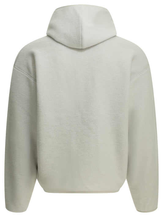 Wool-Blend Hooded Sweatshirt Sweatshirts