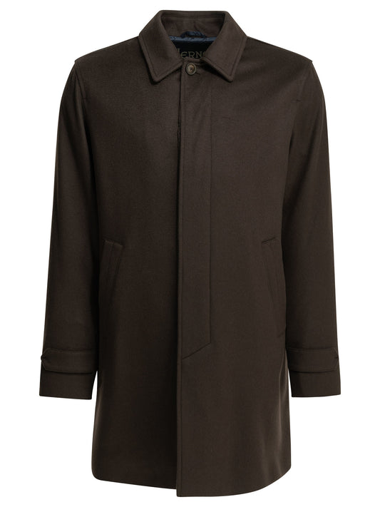 Long coat made of pure cashmere Jackets and Coats