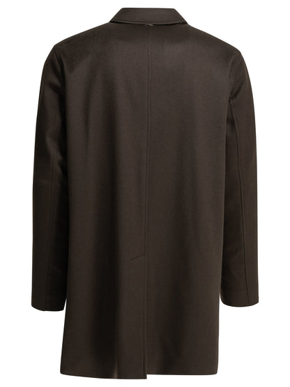 Long coat made of pure cashmere Jackets and Coats