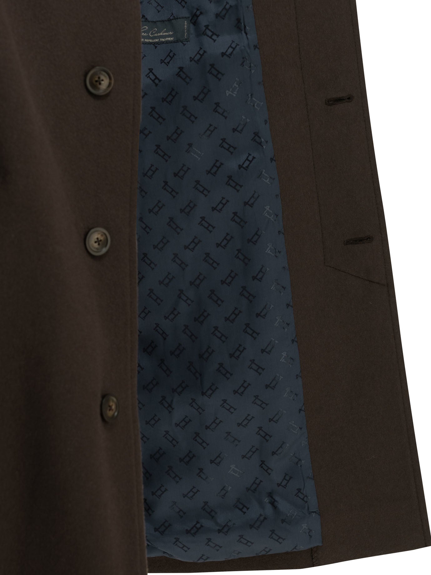 Long coat made of pure cashmere Jackets and Coats