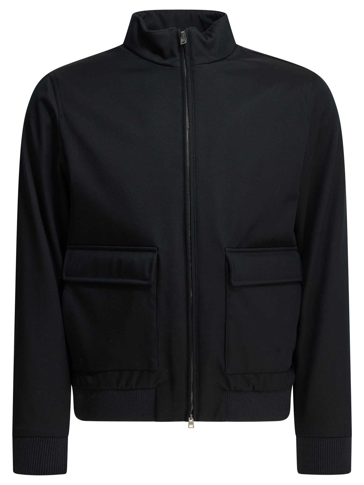 "3 Layers Wool Storm" Bomber Jacket Jackets and Coats