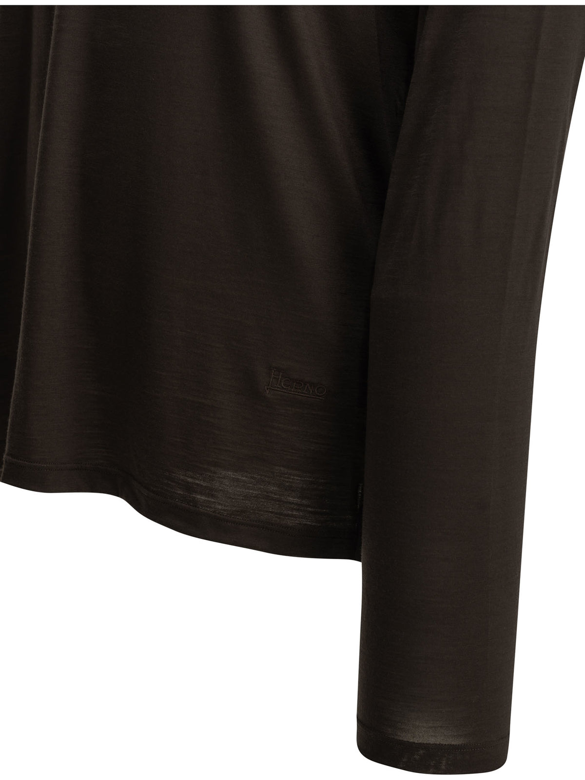 Round-neck wool T-shirt T-shirts