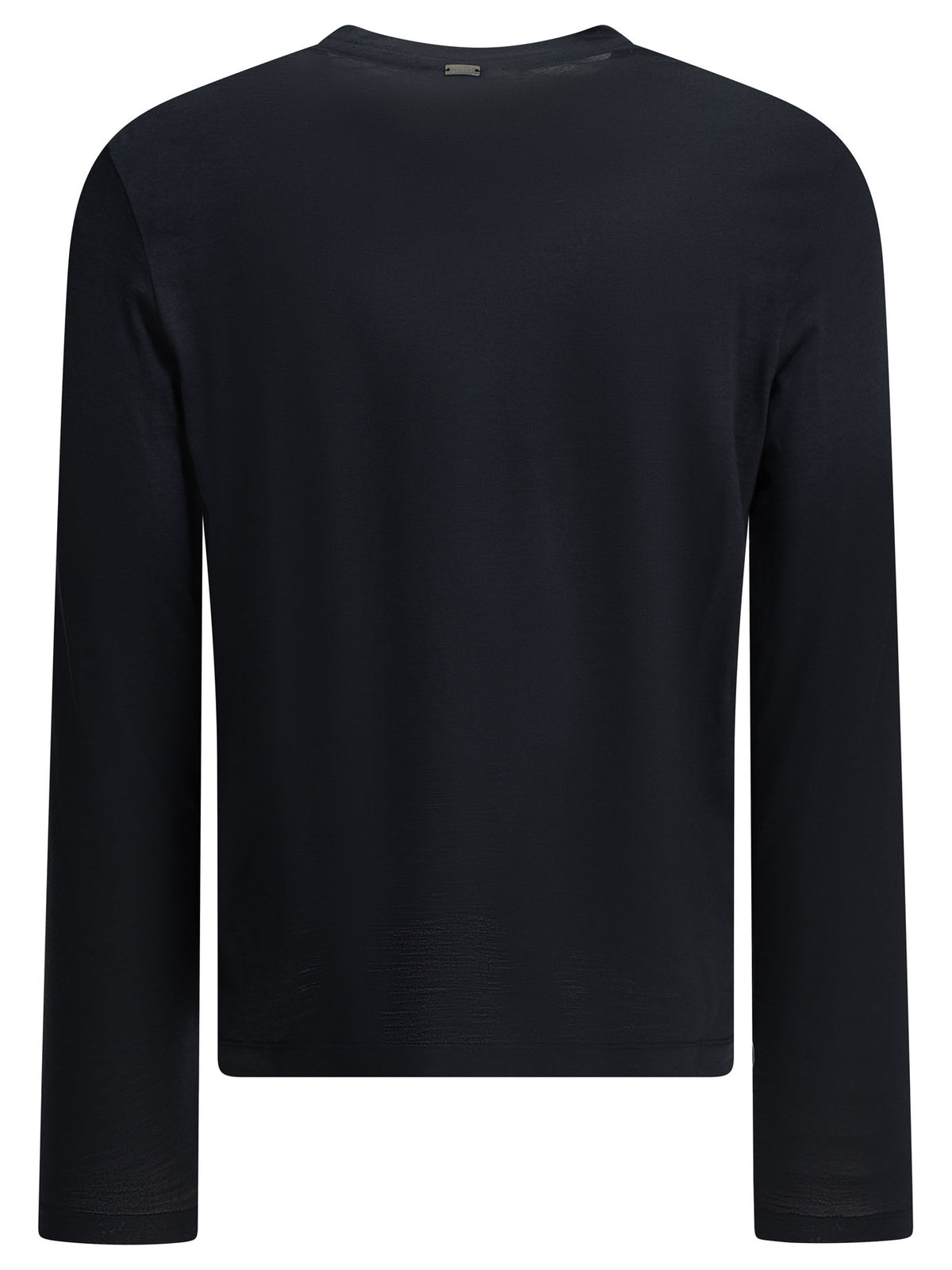 Round-neck wool T-shirt T-shirts