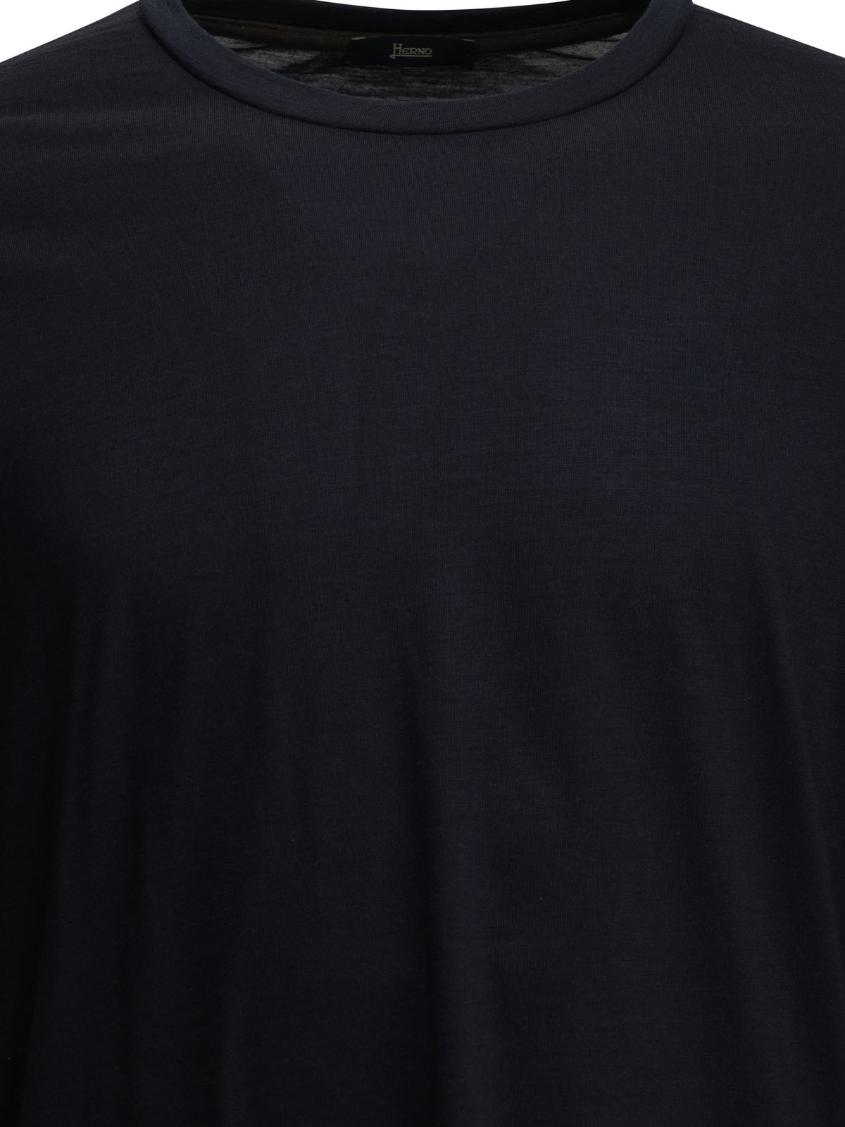 Round-neck wool T-shirt T-shirts