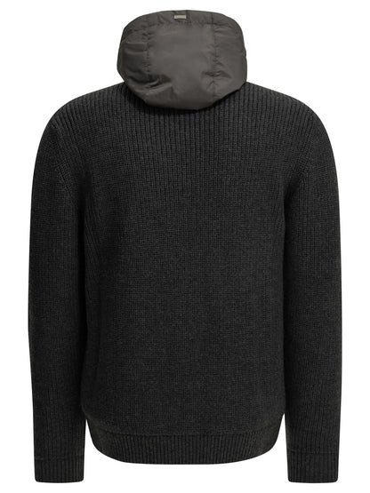 Virgin wool short down jacket Jackets and Coats