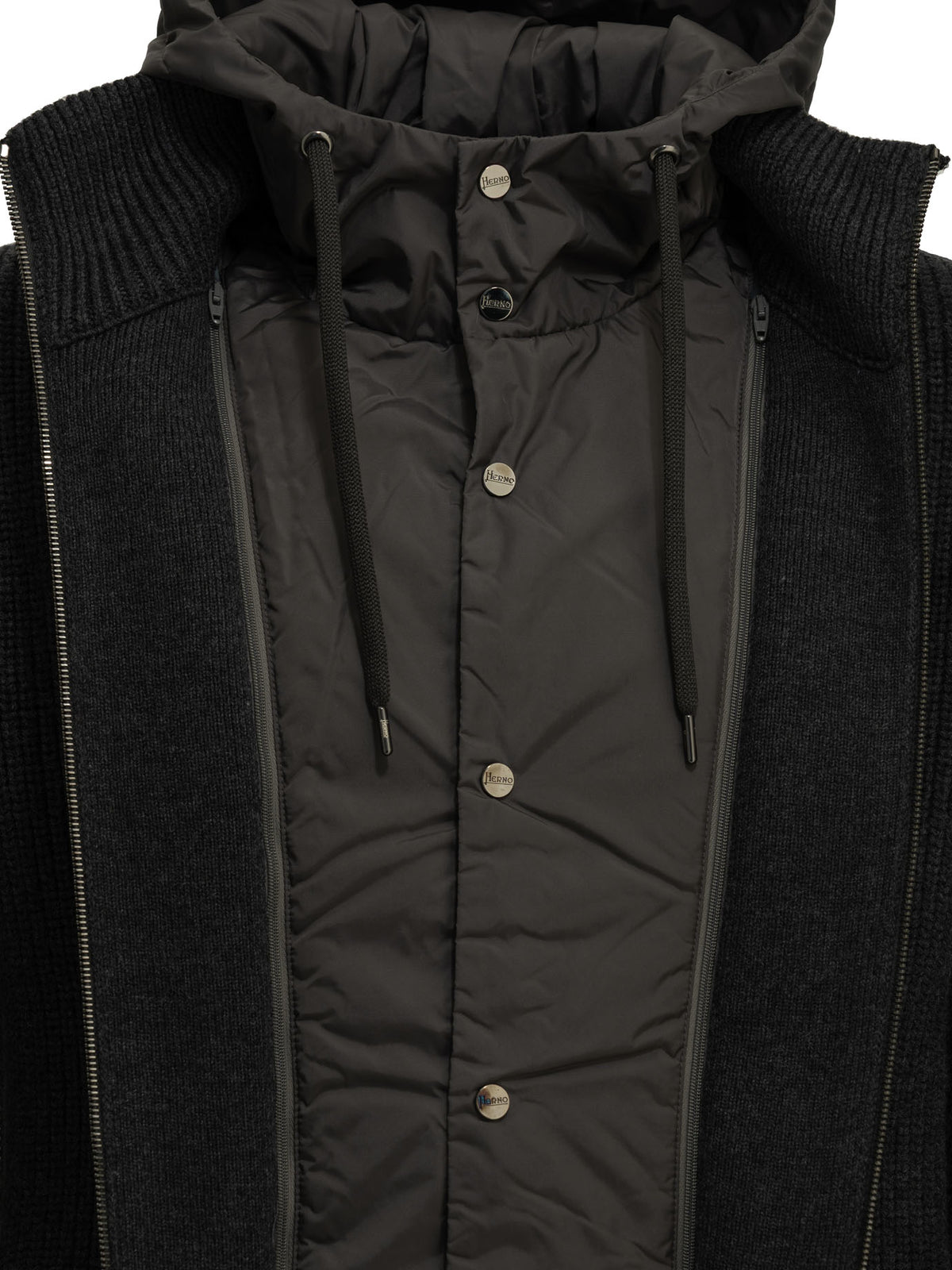 Virgin wool short down jacket Jackets and Coats
