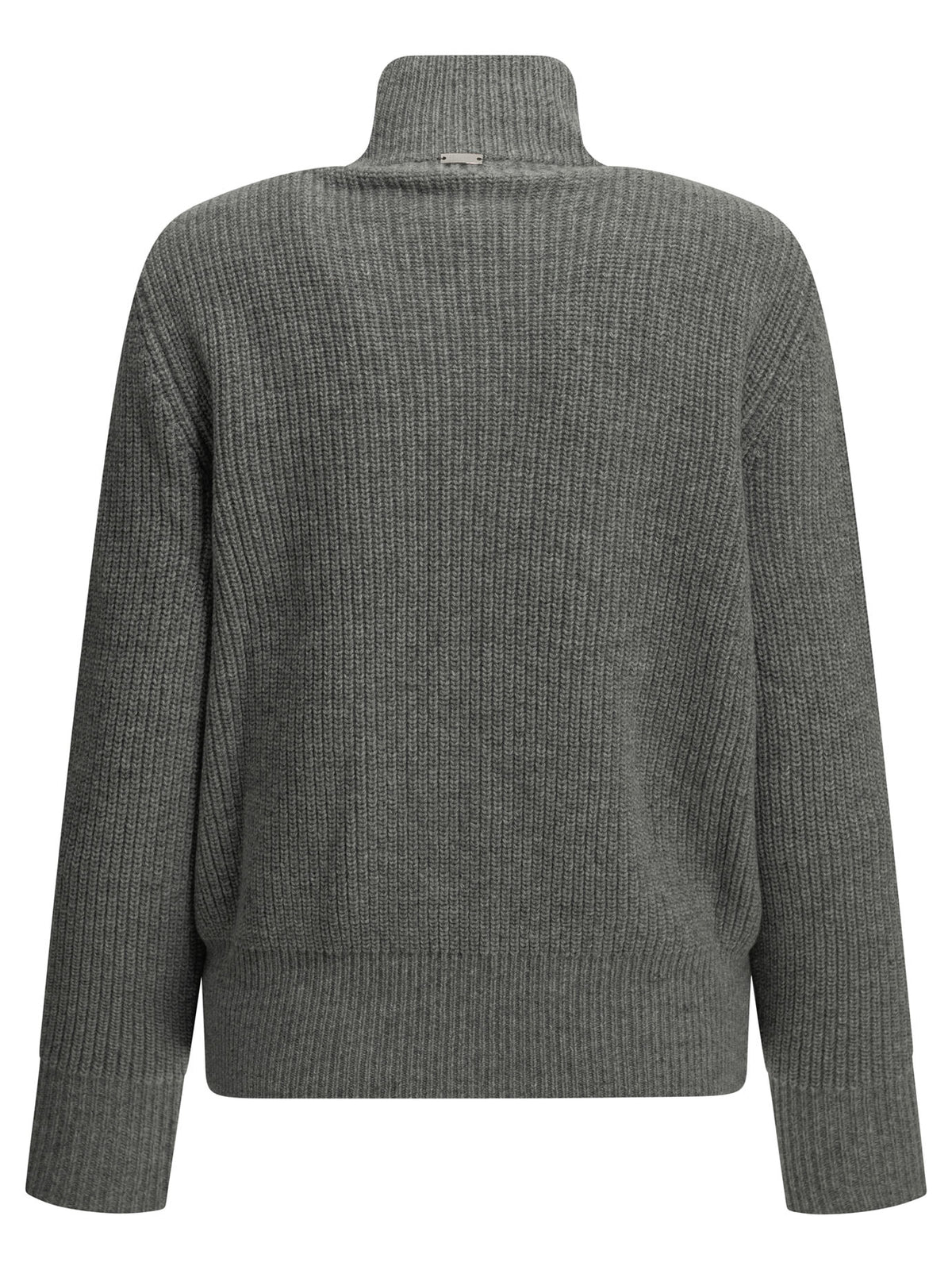 Pure wool zip-up sweater Knitwear