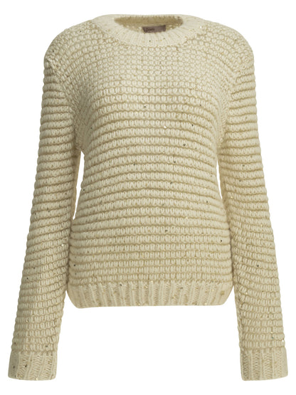 "Resort" Crew-Neck Sweater Knitwear