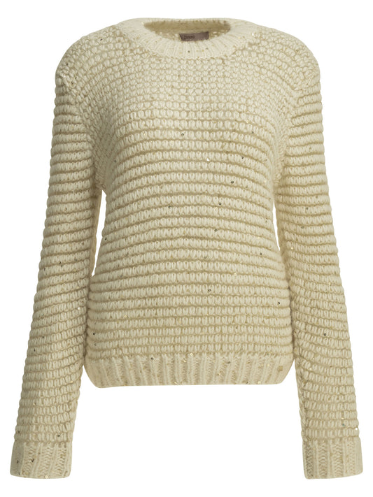 "Resort" Crew-Neck Sweater Knitwear