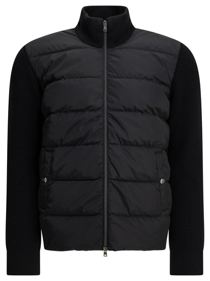Padded wool cardigan Knitwear