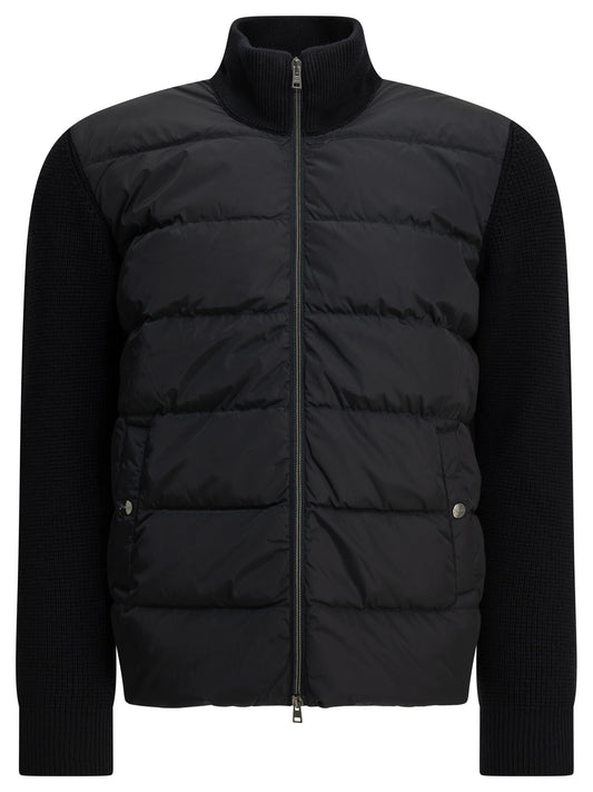 Padded wool cardigan Knitwear