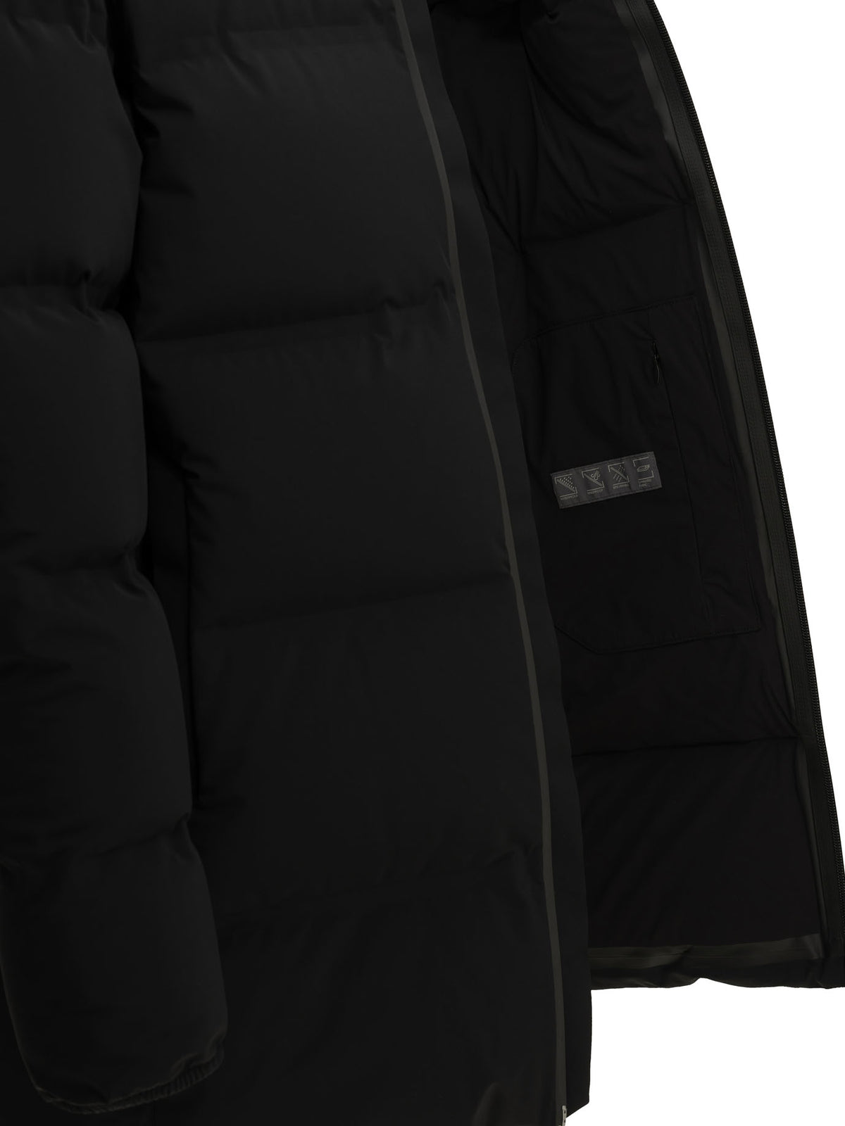 Long Down Jacket in "New Impact" Jackets and Coats