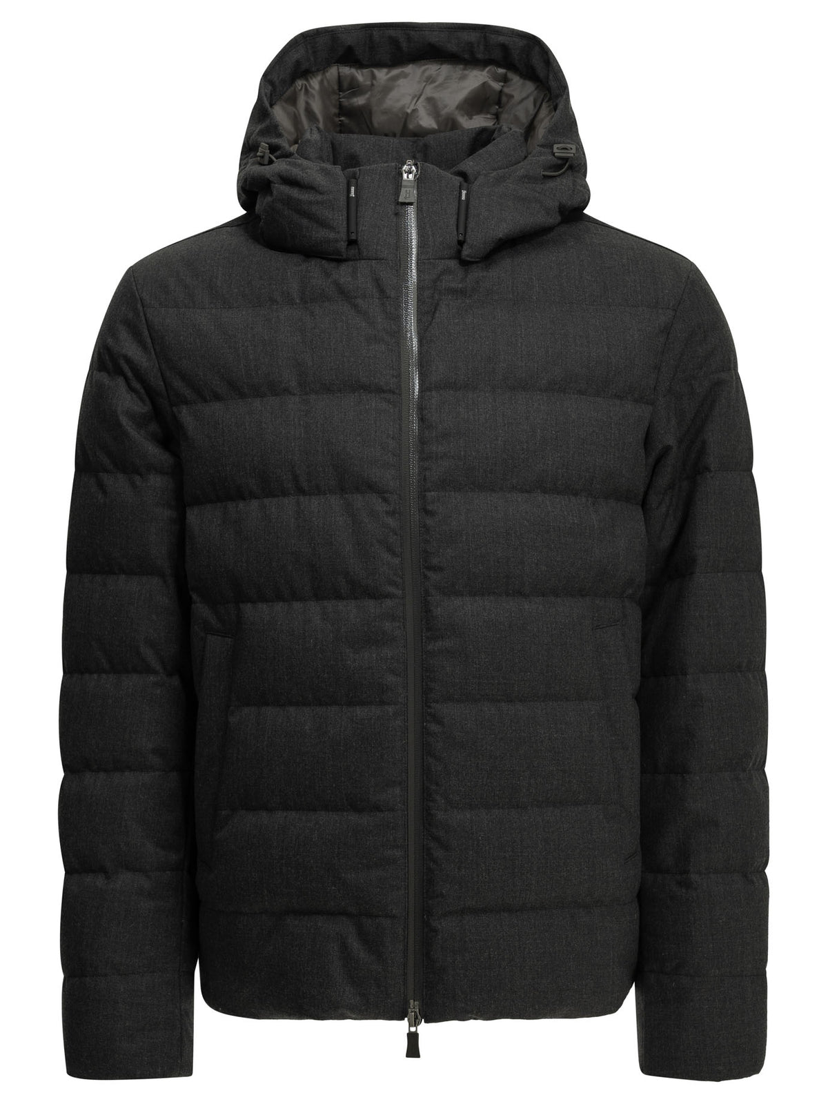 Short flannel down jacket Jackets and Coats