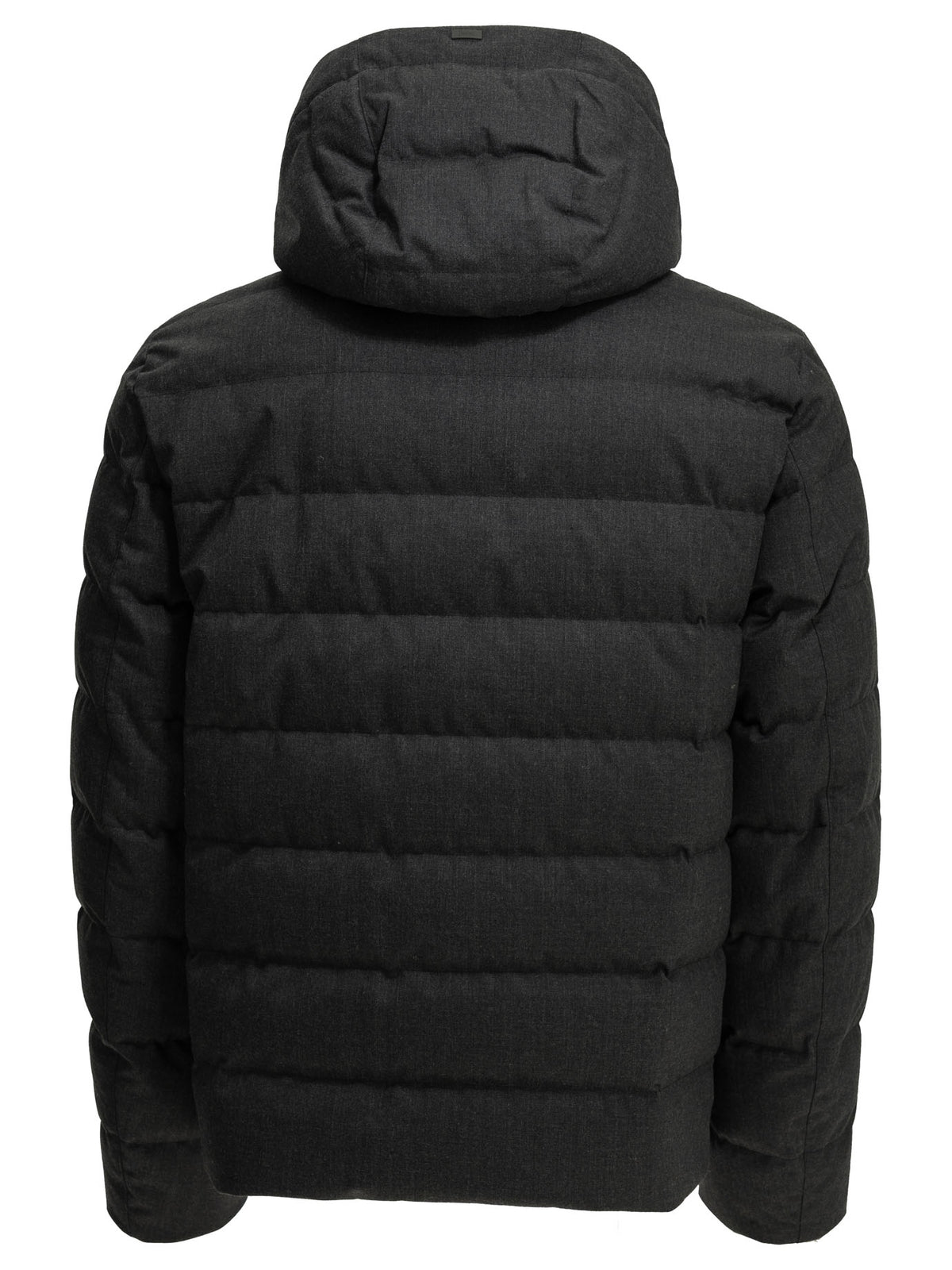 Short flannel down jacket Jackets and Coats