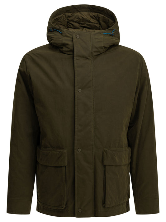 Padded parka made of technical cotton Jackets and Coats
