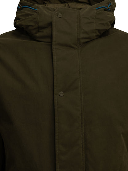 Padded parka made of technical cotton Jackets and Coats