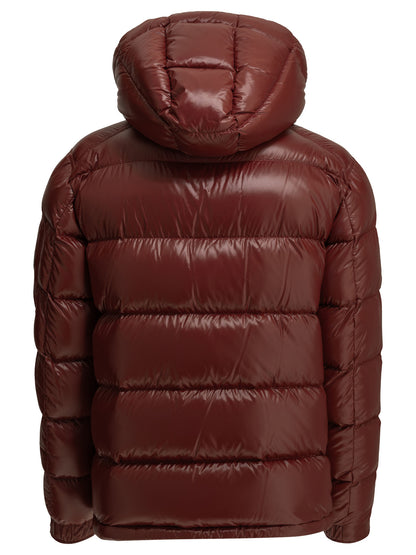 Short down jacket with logo Jackets and Coats