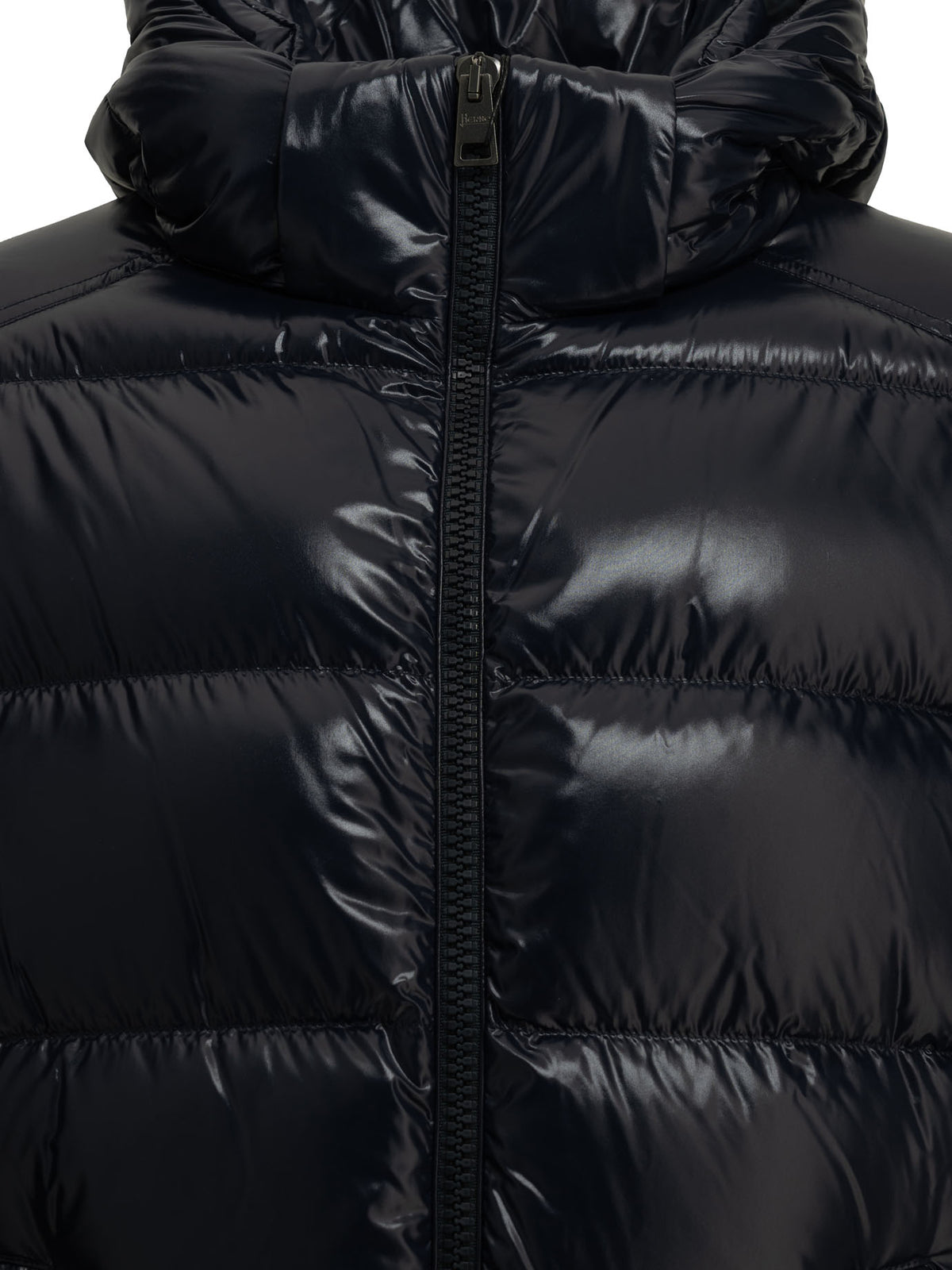 Short down jacket with logo Jackets and Coats