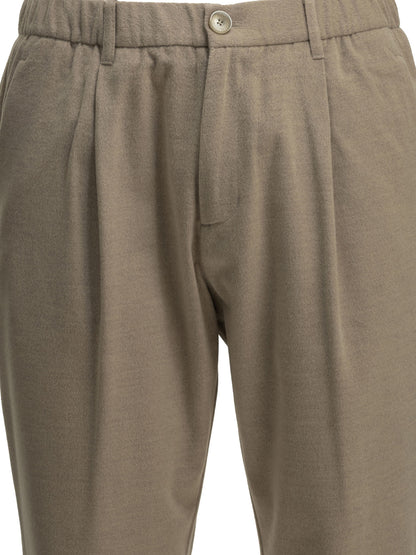 Wool blend sasual pants Trousers