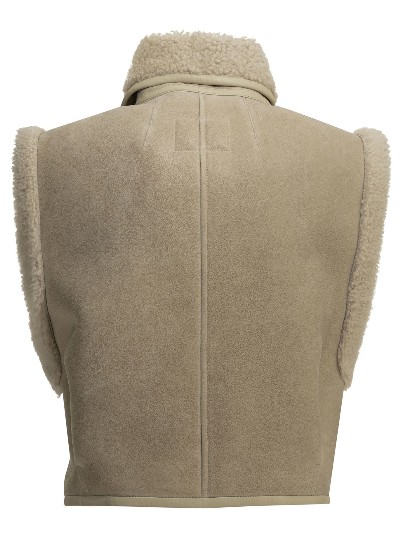 "Alime" Sleeveless Jacket Jackets and Coats