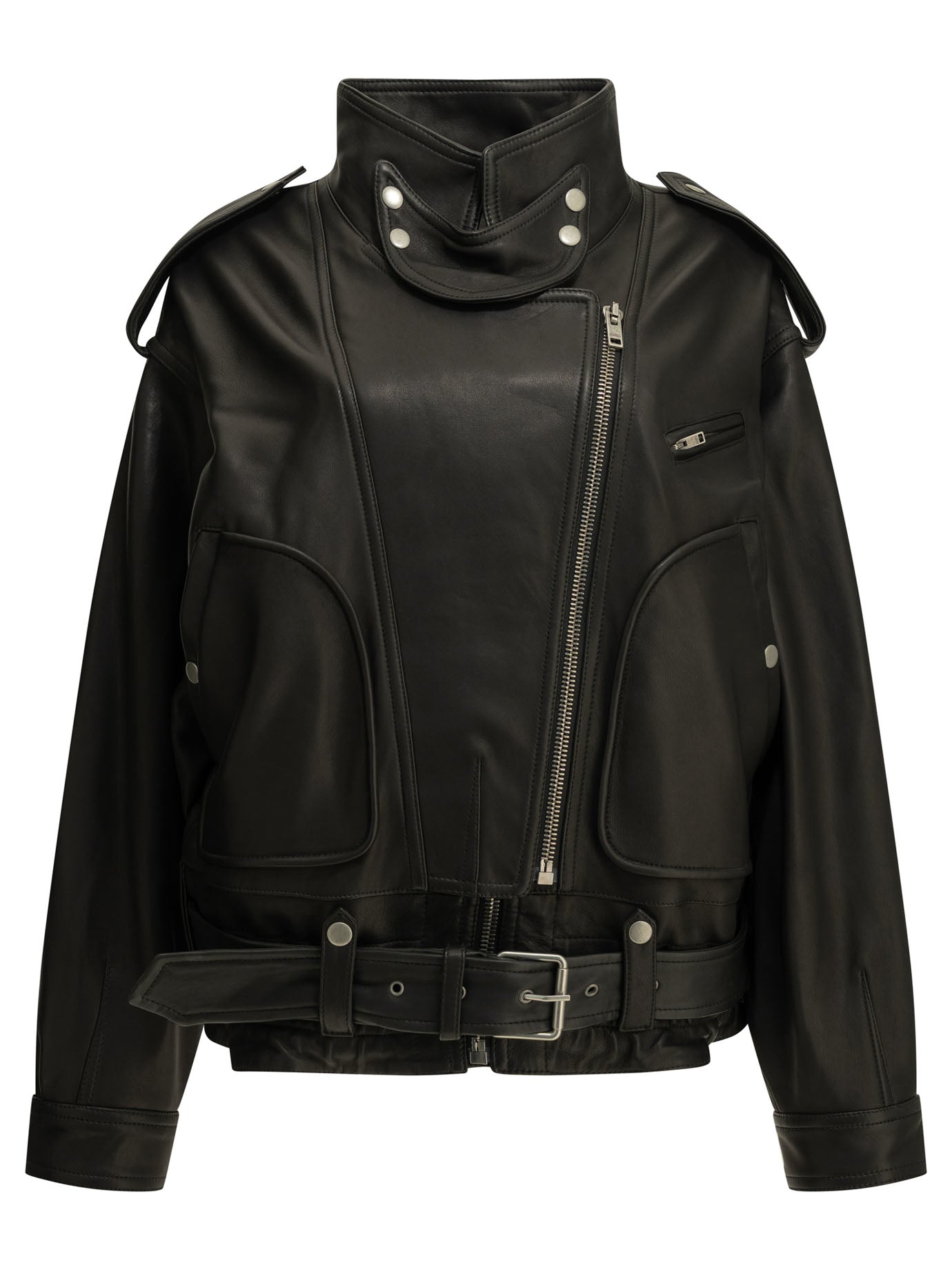 "Farza" Leather Jacket Jackets and Coats