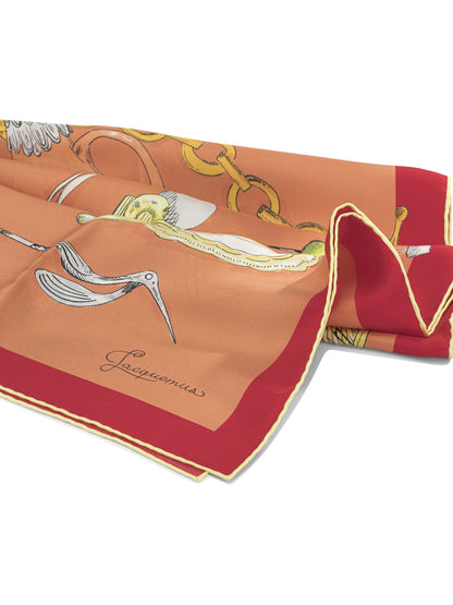"Le Grand Foulard Cocktail" Silk Scarf Sciarpe & Foulard