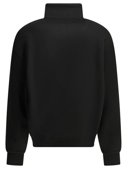 "Le Camionneur Gros Grain" Half Zip Sweatshirt Sweatshirts