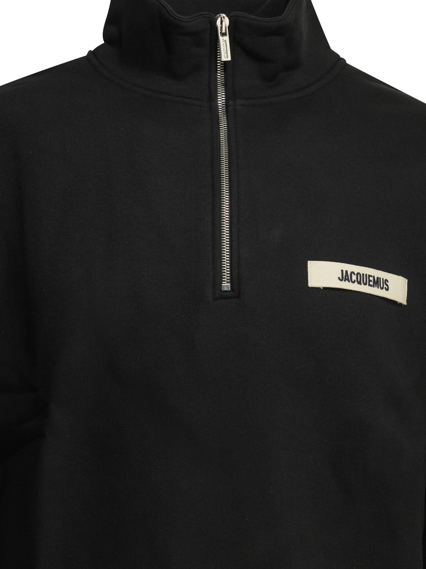 "Le Camionneur Gros Grain" Half Zip Sweatshirt Sweatshirts