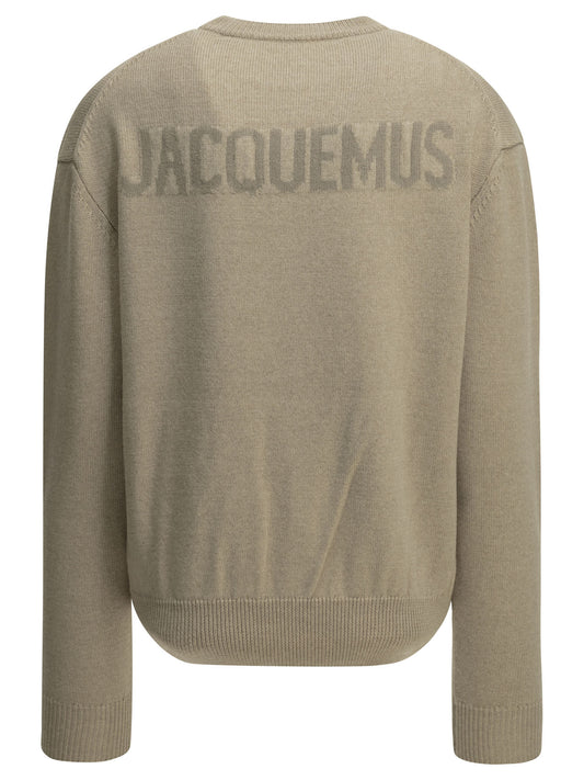 "La Maille Moulin" Crew-Neck Sweater Knitwear