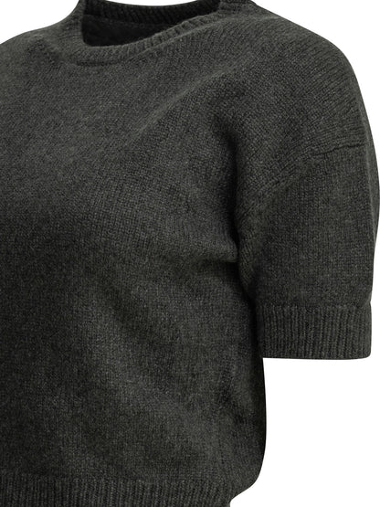 "Golden" crew-neck sweater Knitwear