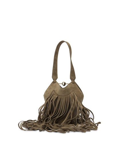 "Nano Lotus Fringe" Small Shoulder Bag Shoulder bags