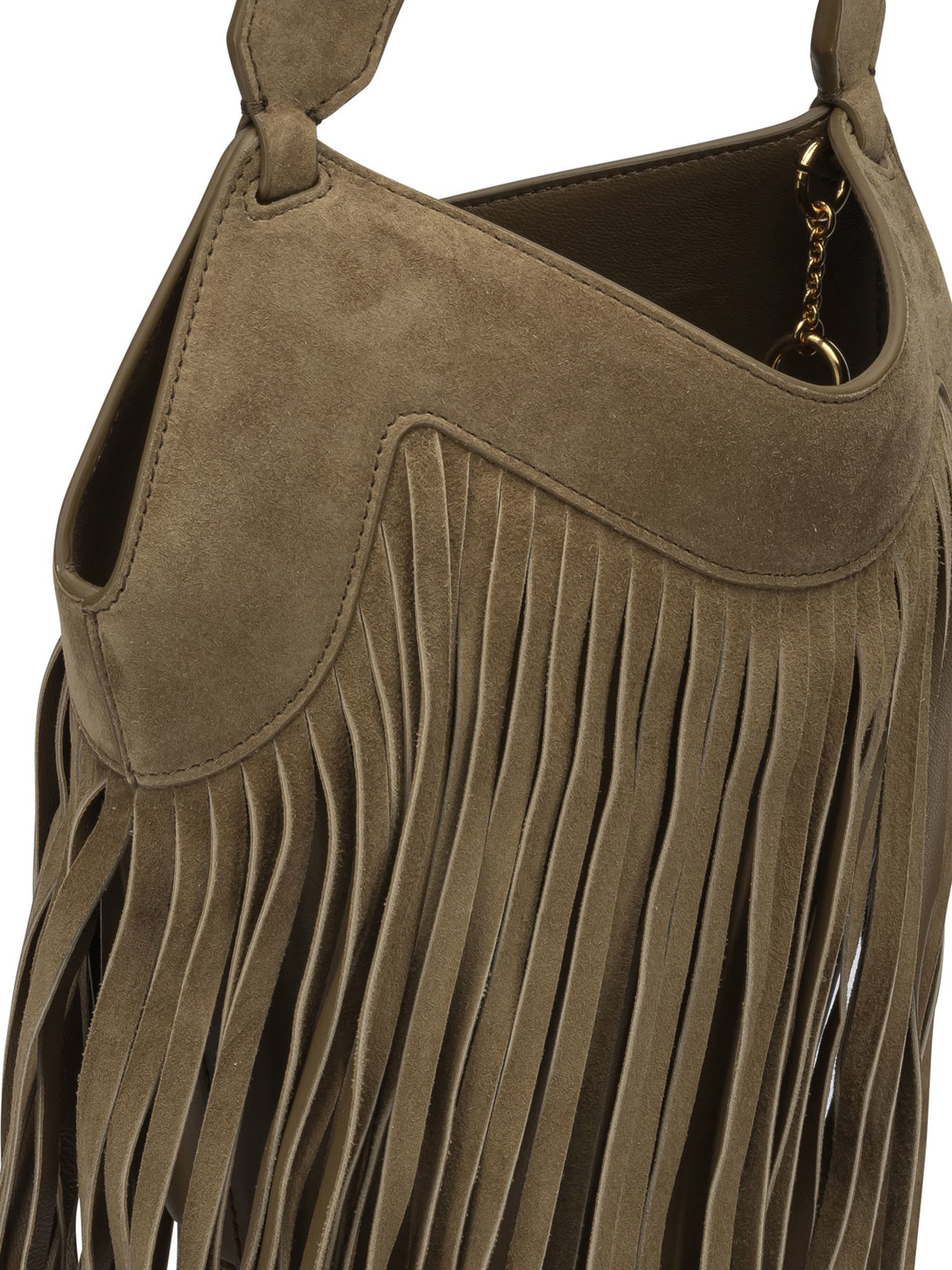 "Nano Lotus Fringe" Small Shoulder Bag Shoulder bags