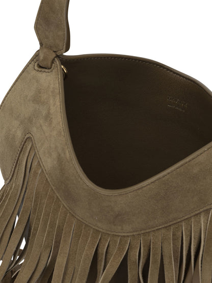"Nano Lotus Fringe" Small Shoulder Bag Shoulder bags