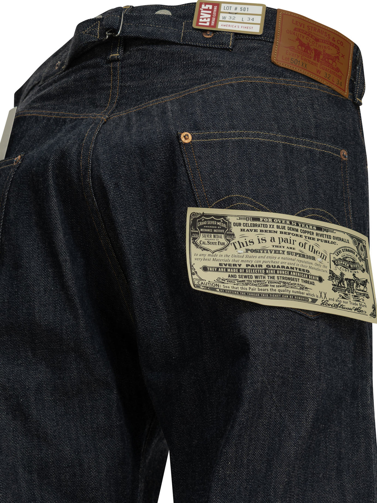 "501® 1922 Levi's® Vintage Clothing" Straight-Leg Jeans Jeans